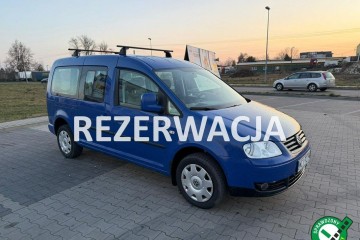 VW Caddy MAXI 2.0MPI LPG Nowy Gaz 5 osobowy