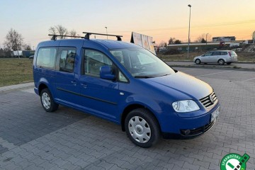 VW Caddy MAXI 2.0MPI LPG Nowy Gaz 5 osobowy