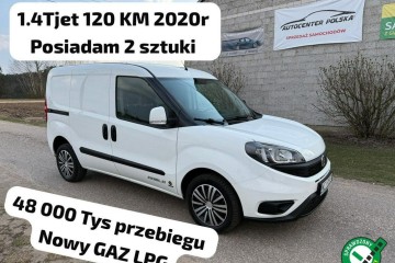 1.4Tjet/120KM /3 osobowy /2020 r/Nowym LPG /przebieg 48 tys km/2XDoblo