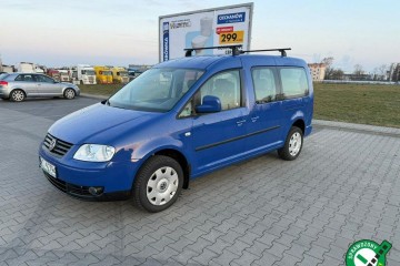 VW Caddy MAXI 2.0MPI LPG Nowy Gaz 5 osobowy